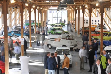 Private feiern und geschäftliche Anlässe im Mazda Museum in Augsburg